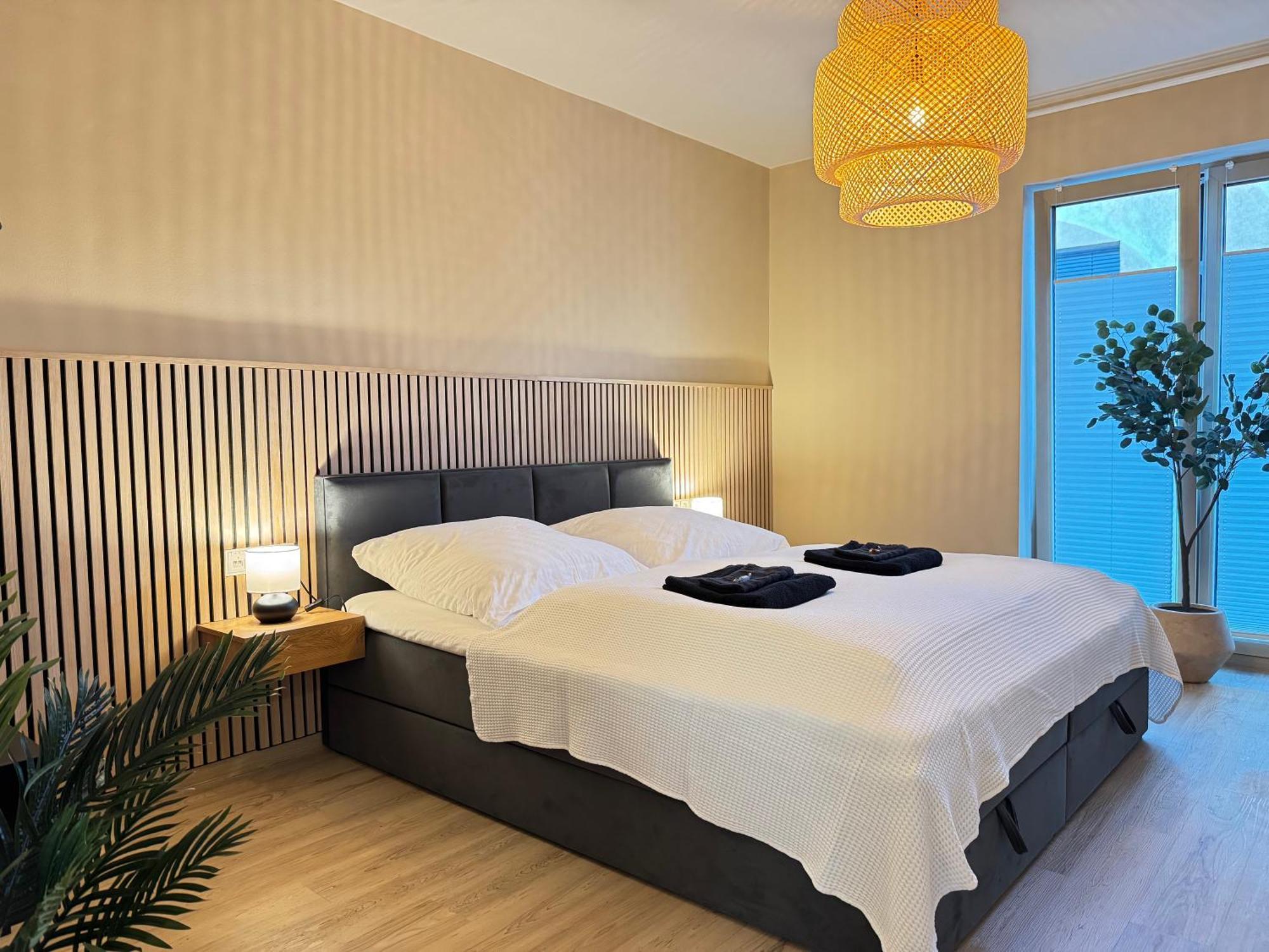 Lightplace • Design • Boxspring • Balkon • 2 Smart Tv •Innenstadt Braunschweig Buitenkant foto